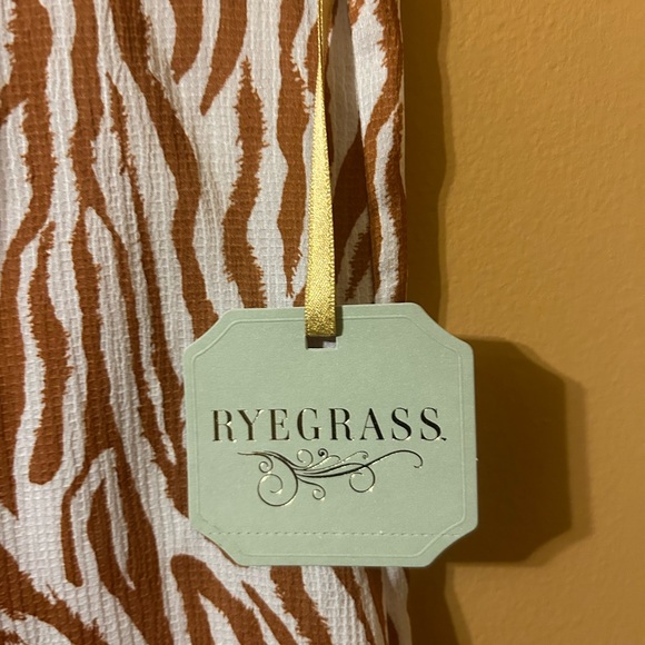 Sierra Brown Zebra print blouse - Picture 3 of 5